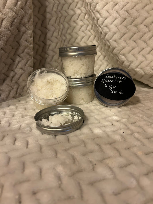 Eucalyptus spearmint sugar scrub