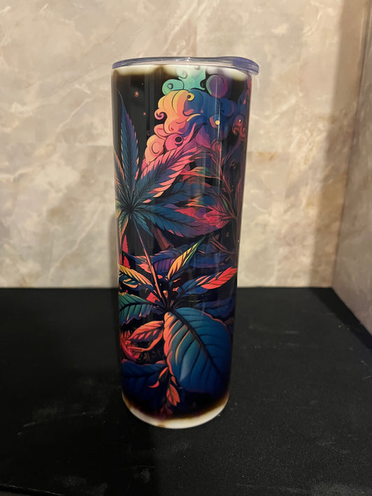 Cannabis Trippy 20oz Tumbler